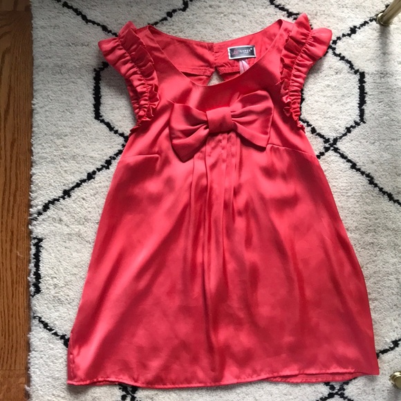 Lipsy London Tops - Lipsy London Silky Bow Top - Small (UK10/US6)